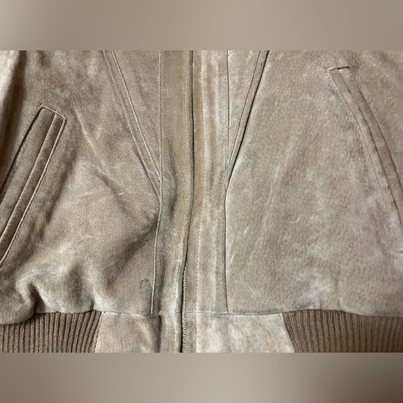 Vintage leather jacket size S/M - Picture 3 of 8